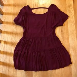 Maroon dress